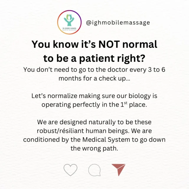 ETHOS:

Getting off this pharmaceutical merry go round that makes you dizzy & them money

Need help with your health? Comment HEALTH below. I’ll touch base in your DM’s 🤍

#nomorebigpharma #naturalhealing #thebodyknows #ingoodhands #mobilemassagecalgary