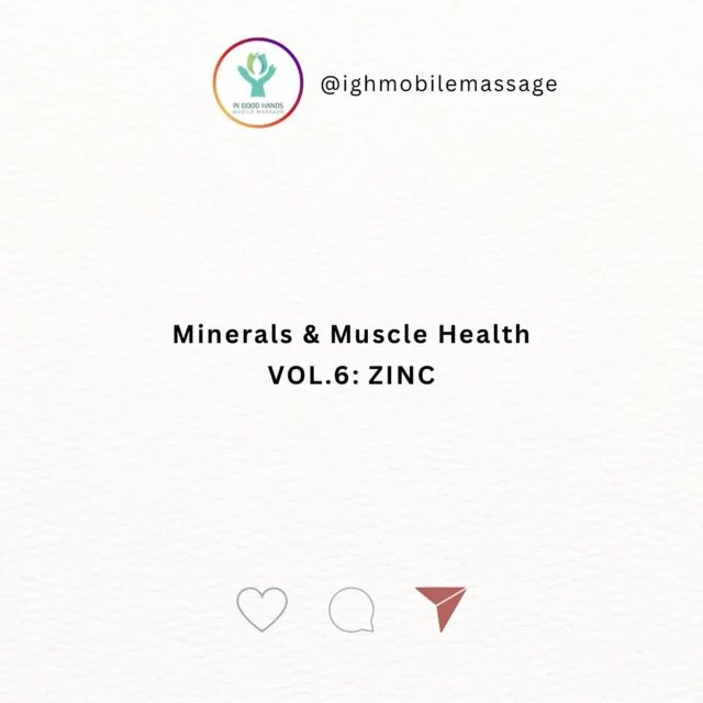 Minerals & Muscle Health: ZINC

RDI for ZINC by age & life stage:
Children 9-13 = 8mg/day
Males 14-18 = 11mg/day
Females 14-18 = 9mg/day 
Males 19+ = 11mg/day
Females 19+ = 8mg/day
During Pregnancy = 10-11mg/day
During lactation = 11-12mg/day

An essential mineral that plays a CRUCIAL role in numerous bodily functions. It is vital for our immune system, wound healing, DNA & protein synthesis and proper growth/development. ZINC also contributes to our sense of taste and is involved in over 300 enzyme functions.

#themoreyouknow #mineralsandmusclehealth #zinc #musclehealth #massagenearme #rmt #registeredmassagetherapistcalgary #registeredmassagetherapistregina #mobilemassagecalgary #mobilemassageregina #ingoodhands #mobilemassagetherapist