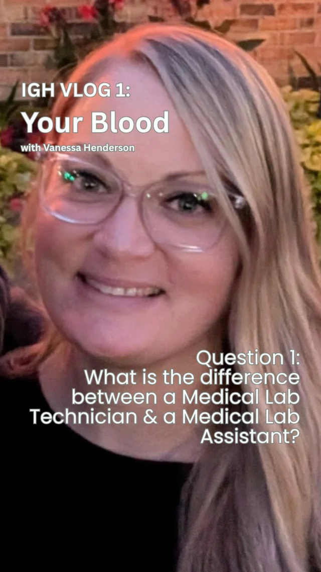 IGH VLOG # 1 of 16:
-
It’s time to dive into your BLOOD!!
-
These VLOGS will be covering everything our Online Health Care Team has to offer!!
-
In this 16 part series; Vanessa, Nevaeh & I explain the difference between a Medical Lab Assistant & a Medical Lab Tech!!
-
Please Enjoy!!
-
#ingoodhands #mobilemassage #healthandwellnessteam #yourblood #meeicallabassistant #medicallabtech #mobilemassagenearme #mobilemassagecalgary #mobilemassageregina #onlinehealthconsultants #helpushelpyou